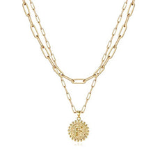 Load image into Gallery viewer, Gold Initial Necklaces for Women