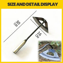 Load image into Gallery viewer, Steel Hardened Hollow Hoe