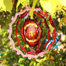 Load image into Gallery viewer, Halloween Themed 3D Optical Illusion Hanging Wind Spinner