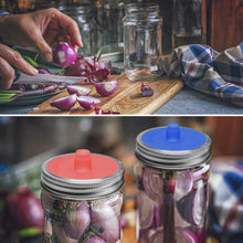 Load image into Gallery viewer, Silicone Sealing Covers for Mason Jar (6 PCs)