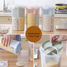 Load image into Gallery viewer, Rotating Kitchen Storage Tank Dry Food Storage Containers Cereal Storage