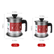 Load image into Gallery viewer, Stainless Steel Kitchen Oil Filter
