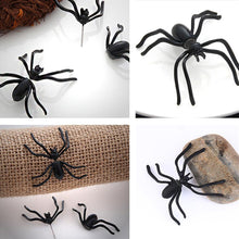 Load image into Gallery viewer, Halloween Gothic Spider Earrings