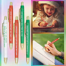 Load image into Gallery viewer, 5pcs Christmas Multicolor Ballpoint Pens