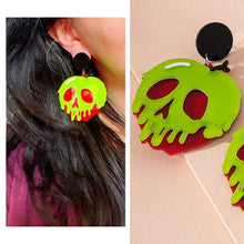 Load image into Gallery viewer, Acrylic Skull Women&#39;s Stud Earrings