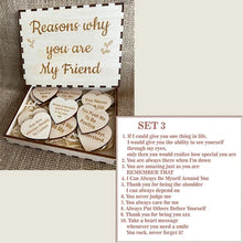 Load image into Gallery viewer, &quot;Reasons Why You Are My Friend&quot; Friendship Gift