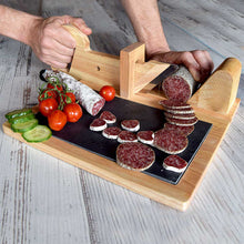 Load image into Gallery viewer, Push-and-Pull Sausage Slicer