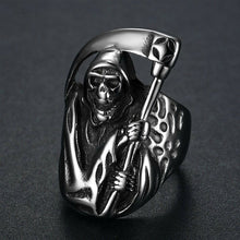 Load image into Gallery viewer, Vintage Rugged Skull Rings