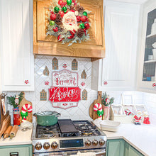 Load image into Gallery viewer, Christmas Peppermint Knob Button Cover