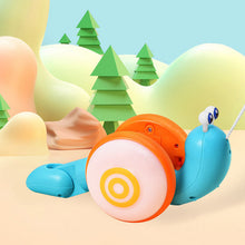 Load image into Gallery viewer, Cute Push Pull String Snail Toy For Toddler Kids Boys Girls