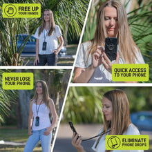 Load image into Gallery viewer, Universal Silicone Lanyard Phone Holder