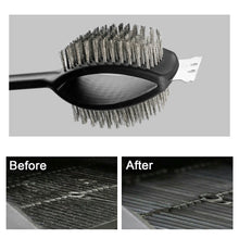 Load image into Gallery viewer, Barbecue Grill Brush with Scraper