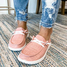 Load image into Gallery viewer, Women's Canvas Lace-Up Sneakers
