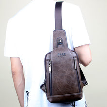 Load image into Gallery viewer, Casual retro men's shoulder chest bag