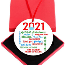 Load image into Gallery viewer, Christmas Ornament 2021