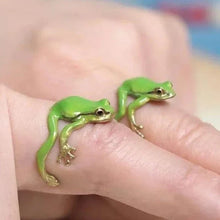 Load image into Gallery viewer, Latest-tree Frog Ring