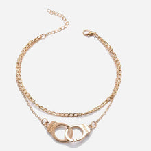 Load image into Gallery viewer, Two-layer Handcuffs Anklet