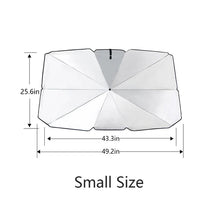 Load image into Gallery viewer, Vehicle Windshield Sun Umbrella
