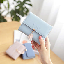 Load image into Gallery viewer, Leaf Tri-fold Short Wallet