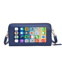 Load image into Gallery viewer, Touch Screen RFID Blocking Cellphone Purse