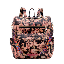 Load image into Gallery viewer, Vintage PU Leather Backpack