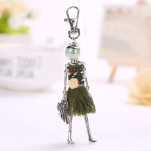 Load image into Gallery viewer, Handmade Doll Keychain