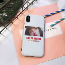 Load image into Gallery viewer, The Girl Silicone iPhone Case