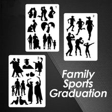 Load image into Gallery viewer, Fast Draw Stencil Art Templates( 12 Sheets/Set )