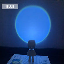 Load image into Gallery viewer, Romantic Modern Robot Sunset Lamp