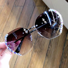 Load image into Gallery viewer, Diamond Hexagonal Sunglasses
