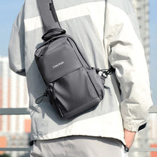 Load image into Gallery viewer, Men&#39;s Oxford Cloth Chest Knapsack