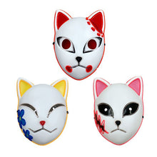 Load image into Gallery viewer, Halloween led glowing cat mask
