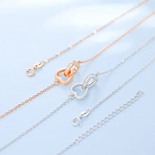 Load image into Gallery viewer, Interlocking Hearts Necklace