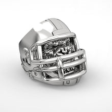 Load image into Gallery viewer, New Trendy Football Helmet Ring