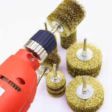 Load image into Gallery viewer, Steel Wire Polished Brush Head