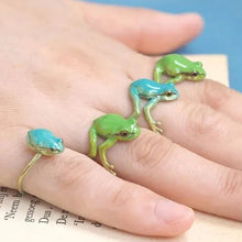 Load image into Gallery viewer, Latest-tree Frog Ring