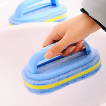 Load image into Gallery viewer, Thickened Sponge Cleaning Brush With Handle