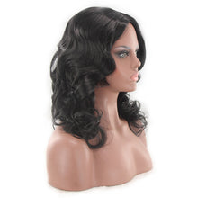 Load image into Gallery viewer, Wave Curly Black Wig