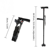Load image into Gallery viewer, Telescopic Folding Cane