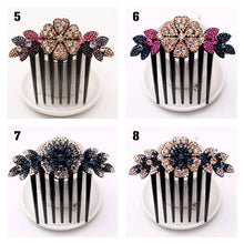 Load image into Gallery viewer, Crystal Decor Hair Side Comb