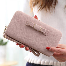 Load image into Gallery viewer, Women Bowknot Long Wallet