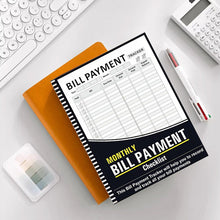 Load image into Gallery viewer, Bill Tracker Notebook