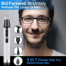 Load image into Gallery viewer, 4 in 1 Electric Nose Hair Trimmer
