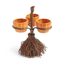 Load image into Gallery viewer, Halloween Pumpkin Snack Bowl Stand