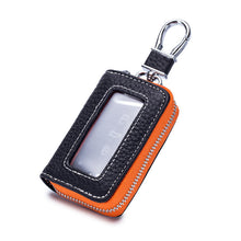 Load image into Gallery viewer, Two-Sides Mini Leather Car Key Case