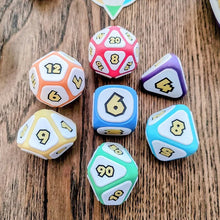 Load image into Gallery viewer, 🍄Mushroom Party Tabletop Roleplaying Game Dice Set (DnD)