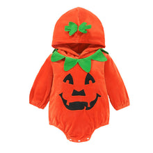 Load image into Gallery viewer, Halloween Pumpkin Baby Costume