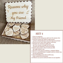 Load image into Gallery viewer, &quot;Reasons Why You Are My Friend&quot; Friendship Gift