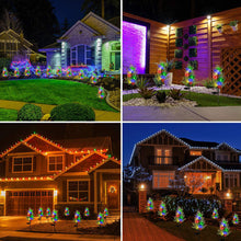 Load image into Gallery viewer, Solar Garden Christmas Tree Light, 2 Pcs