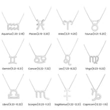 Load image into Gallery viewer, 12 Constellation Necklaces